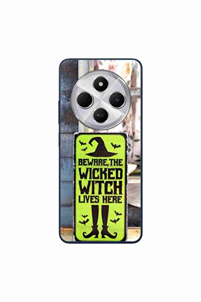 OEM Cover compatible with Xiaomi Redmi 14C Silicon Gel Tpu Model Halloween Wi...