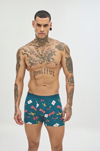 Soma Boxer "SOMA" LET'S GO-TURQUOISE