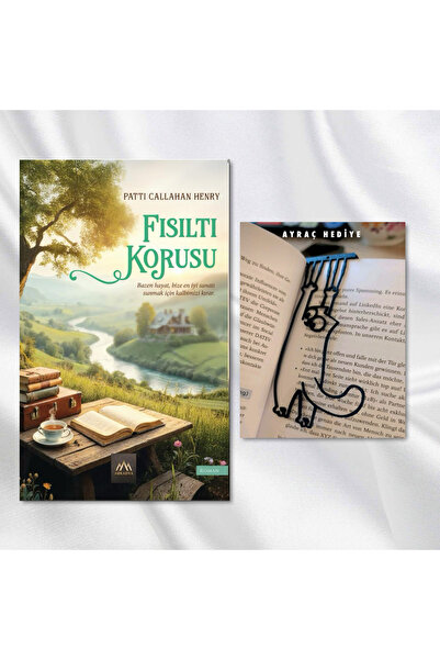 Arkadya Yayınları FISILTI KORUSU / SALLANAN KEDİ FİGÜRLÜ KİTAP AYRACI HEDİYE