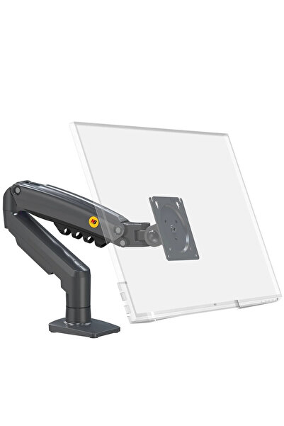 North Bayou ERGONOMİC F80 17-30 İNCH AMORTİSÖRLÜ MONİTÖR STANDI (SİYAH)