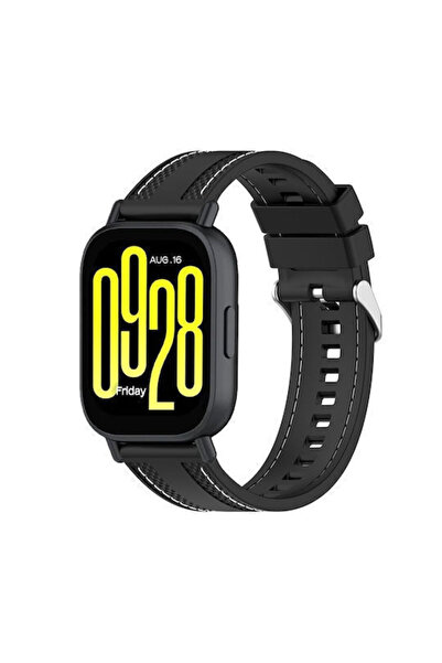 OEM Λουράκι Σιλικόνης Μαύρο (Καθολικό 22mm) e50181y