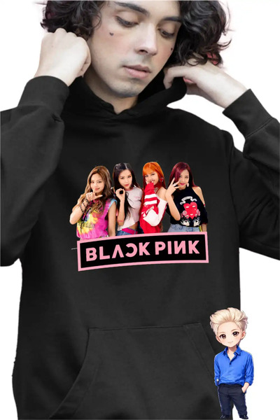 OEM Παιδικό Φούτερ για Αγόρια BlackPink Dream Team K-pop Εμπορεύματα