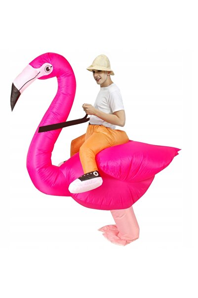 OEM Costum Gonflabil Flamingo, Costum De Halloween Cosplay, Fabricat Din 100%...