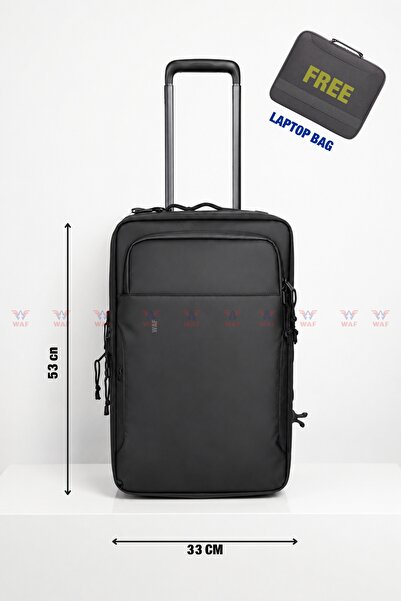 Taşkın 20 Inch Fabric + PC Cabin Luggage شنطة سفر مقصورة الطائرة | Stylish & ...