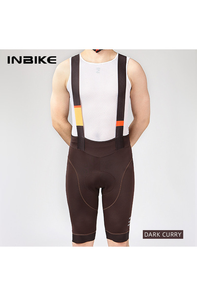 Choice11 INBIKE M Coffee INBIKE Men's Cycling Strap Shorts MTB 2025 Summer Ne...