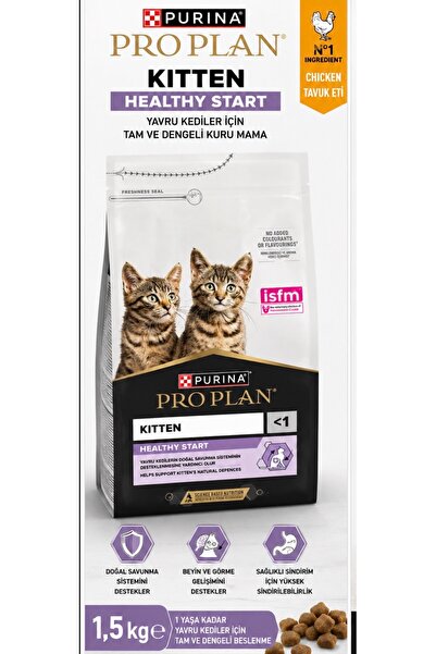 Pro Plan Purina Kitten Healthy Start Tavuklu Yavru Kedi Maması 1,5 Kg
