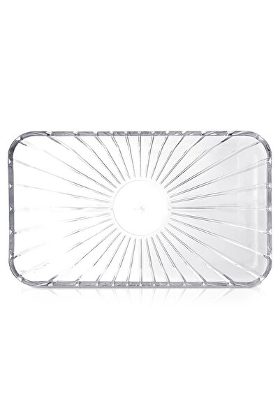 Orion Platou de servire dreptunghiular din sticlă 27.5x16.5 cm