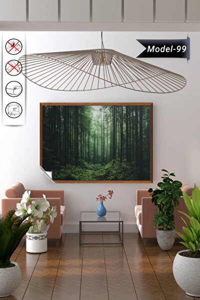Akıllı Kağıt Statik Tutunma Özellikli Tablo - Poster Manzara (Model-99)
