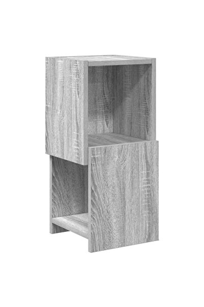 vidaxl Dulap de colț Gri Sonoma 25,5x25x55cm Lemn compozit