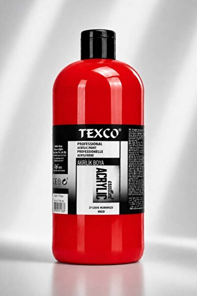 Rich TEXCO AKRİLİK BOYA 1500 CC KIRMIZI