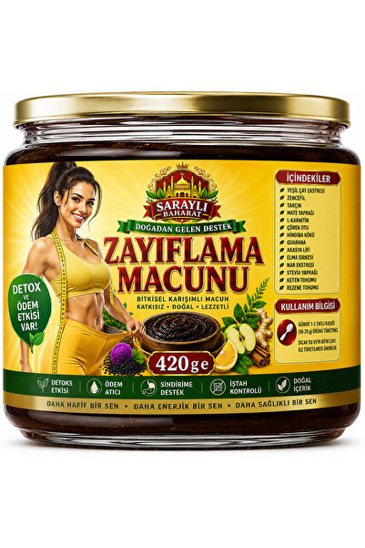 sarayli baharat Form Macunu 420 gr Sandaloz sakızlı Detox Macunu