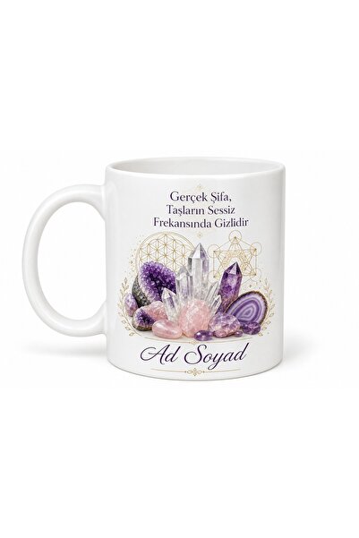 Tupya Gift Quartz Energy Healing Vibration Mug Cup Gift for Water Drinkers wi...