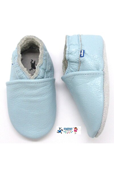 Stabifoot Incaltari bebelusi din piele naturala Babysoft light blue – 0-6 luni