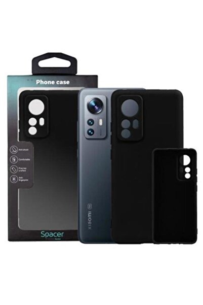 Spacer Protectie pentru spate SPPC-XI-12-SLK pentru Xiaomi 12, Negru