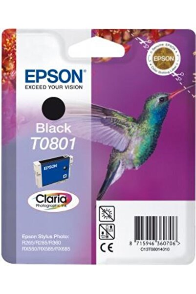 EPSON Cartus cerneala T0801 (Negru)
