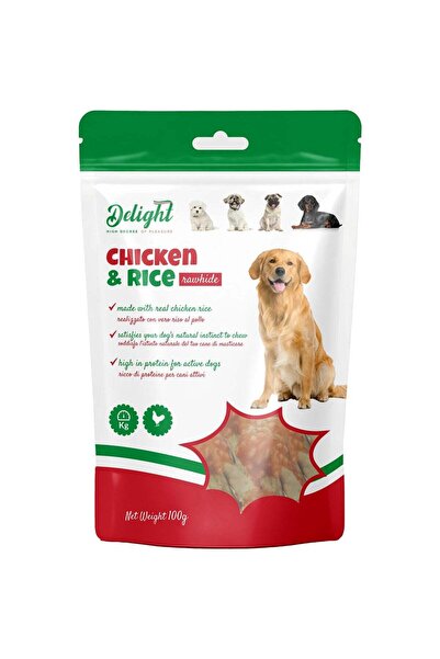 DELIGHT Chicken N Rice Rawhide Stick 100g