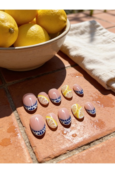 Store Takma Tırnak - Lemon Cocktail 10'lu
