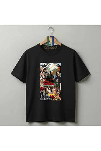 Grafftee Clothing The Godfather (Baba) Printed Unisex Premium 100% Cotton T-S...