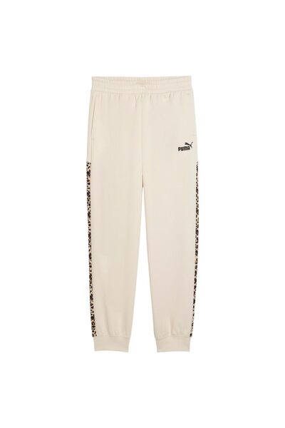 Puma Pantaloni de trening de damă, cu imprimeu animal, confortabili, cu talie...