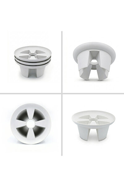 WİTFORMS Space-Saving Bottle Organizer, White Color
