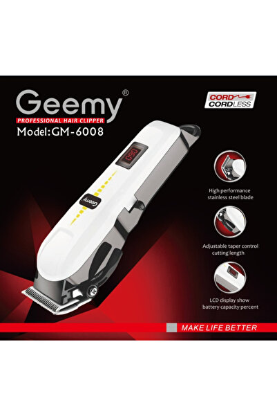 Geemy Professional Hair Clipper GM-6008