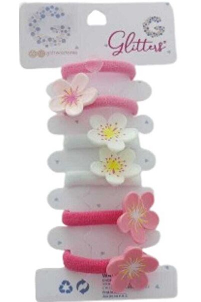 Glitter Glitters Hair Tie Set -Pink-Glt2856