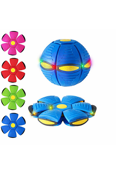 Zenorius Minge Transformabilă în Disc Frisbee, cu LED Multicolor, 14-22.5cm, ...