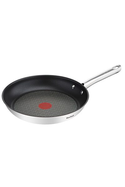 TEFAL Tigaie Duetto On A7040463, 24 cm, oțel inoxidabil, Thermo-Spot ™   indi...