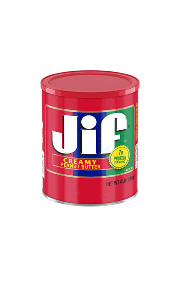 Jif Creamy Peanut Butter (Can) 4 Lb