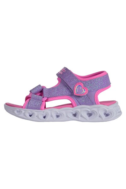 SKECHERS Sandale pentru copii HEART LIGHTS SANDALS-SUGAR SP - 303114LLVPK