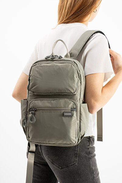 Sanmorris Jasminel Suya Dayanıklı Paraşüt Kumaş Unisex Sırt Çantası(6032)