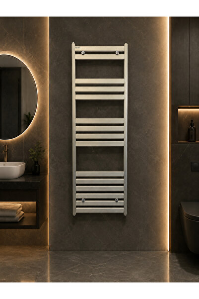 Termorad Alüminyum Özel Üretim Mat İnox 50x150 Petsa Slim Havlupan