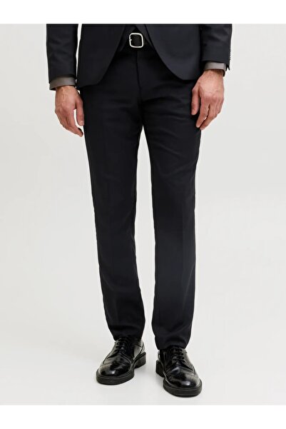 Jack & Jones Pantaloni de costum bărbați, amestec de lână, super slim, JPRSOL...