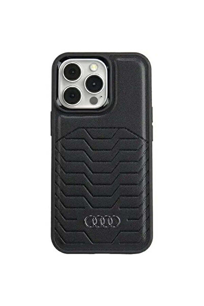 Audi Husă rigidă pentru MagSafe pentru iPhone 13 Pro Max 6.7 cu protecție exc...