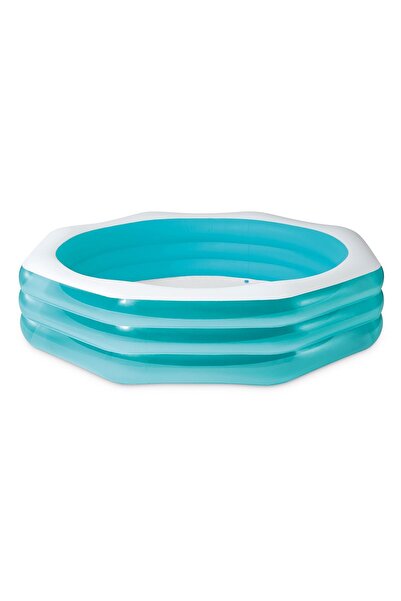 Intex Piscină gonflabilă octogonală 254 x 254 x 56 cm 58492