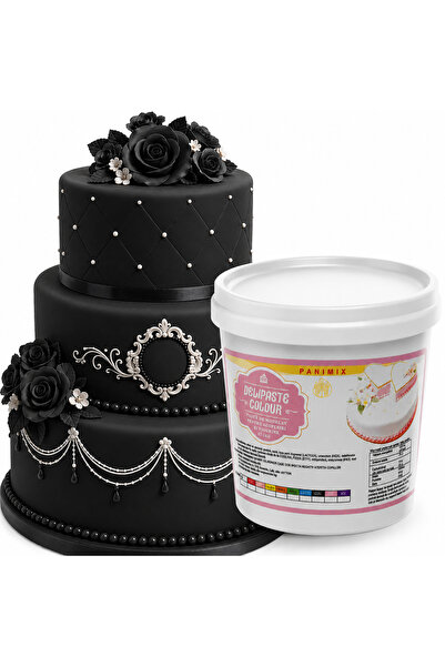 Creative Delice Pasta de zahăr Delipaste – Neagra 1kg