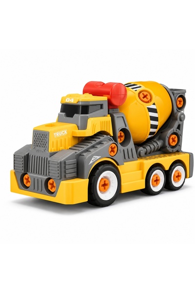 Avaleea Set Asamblare Betoniera Electrica Pentru Copii, Jucarie DIY Cu Surube...