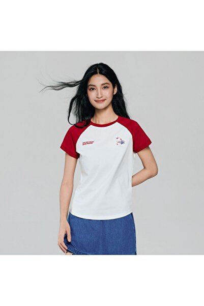 Giordano تي شيرت سوبر ماريو راجلان للسيدات