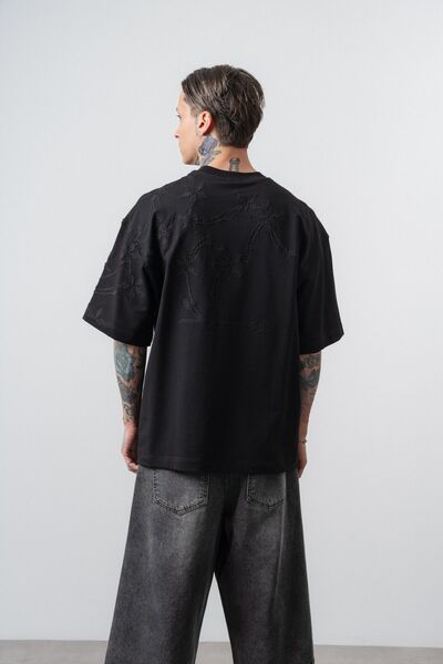 Respire Min x Itsbyzey Tricou Oversized Negru