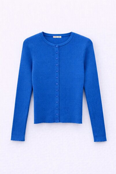 Hiccup Cardigan tricotat Mixray slim fit ribat cu nasturi
