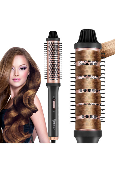 Hatteker Professional Hair Curling Iron Female Hair Curler Brush Multifunctio...