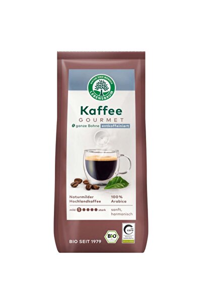 Lebensbaum Cafea boabe Gourmet decofeinizata, -