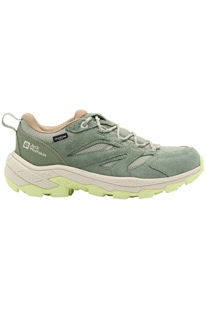 Jack Wolfskin Дамски трекинг обувки Vojo Tour Texapore Low - зелен/жълт - 37 1/2