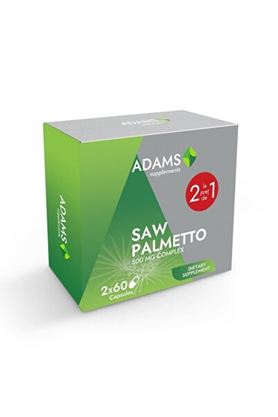 Adams SUPLEMENTE SAW PALMETTO PACHET 1+1 GRATUIT 2 X 60 COMPRIMATE