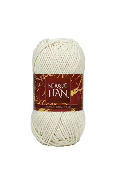 Kürkçü Han Cotton Comfort 100gr Pamuklu Makrome Punch Amigurumi Örgü İpi - Fi...