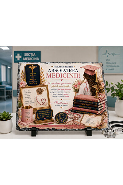 hiperborea Placă ardezie - Absolvirea Medicinei pentru Doctoriță