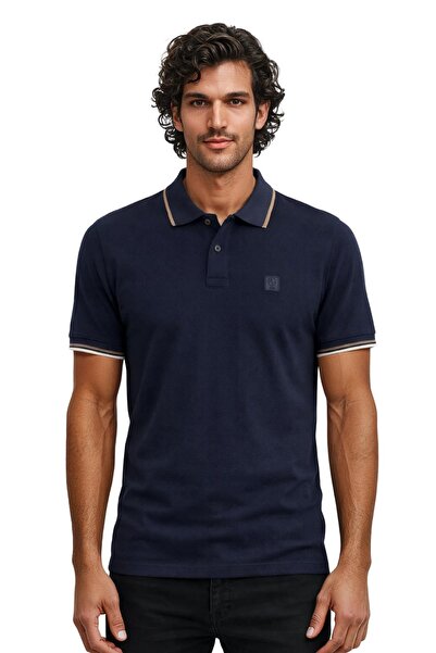 Arma Ar-Ma Men's Polo Collar T-Shirt Unprinted Basic Knitted Fabric Regular F...
