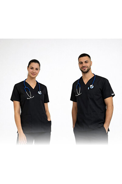 Prof . Bluză unisex Levent – Elastică în 4 direcții, absorbantă de umiditate ...