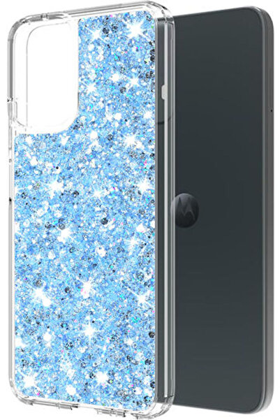 Techsuit Λαμπερή Πολύχρωμη Πίσω Θήκη (Moto G54)