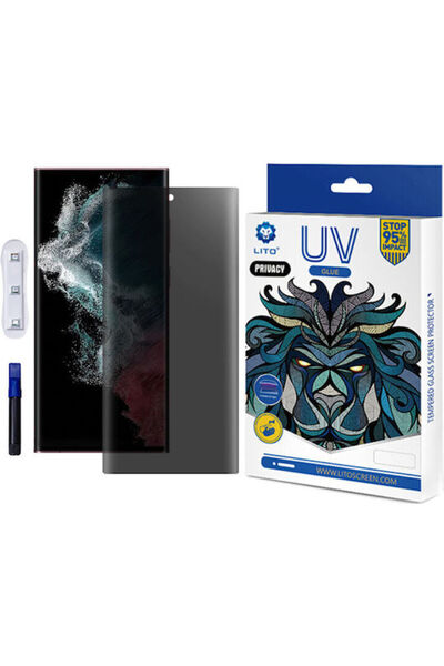 Lito UV 3D UV Liquid Privacy Tempered Glass (Galaxy S22 Ultra 5G)